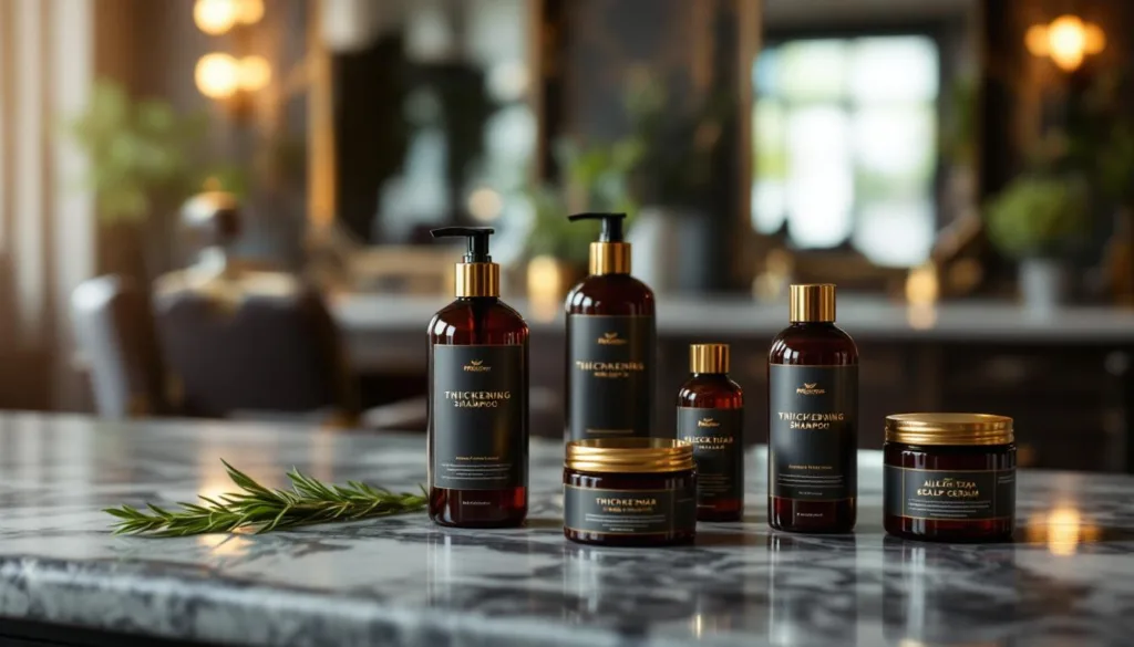 discover the secret products barbers recommend to achieve thicker-looking hair and boost your hair's volume and confidence.