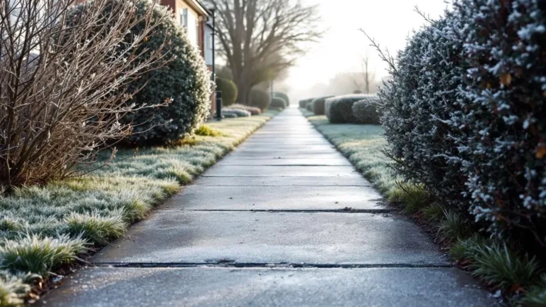 I sprinkled this item for 30 days, my sidewalk never iced again