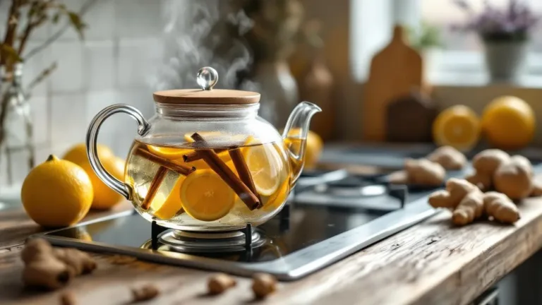 I tried boiling lemon peel, cinnamon, and ginger; my health transformed
