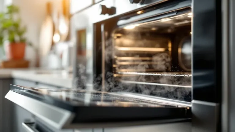 I tried the steam clean oven trick and it melted away grime effortlessly